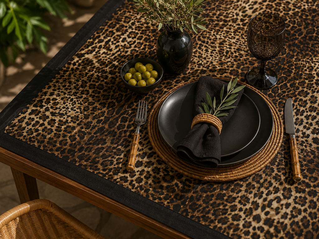 Leopar – Masa Örtüsü