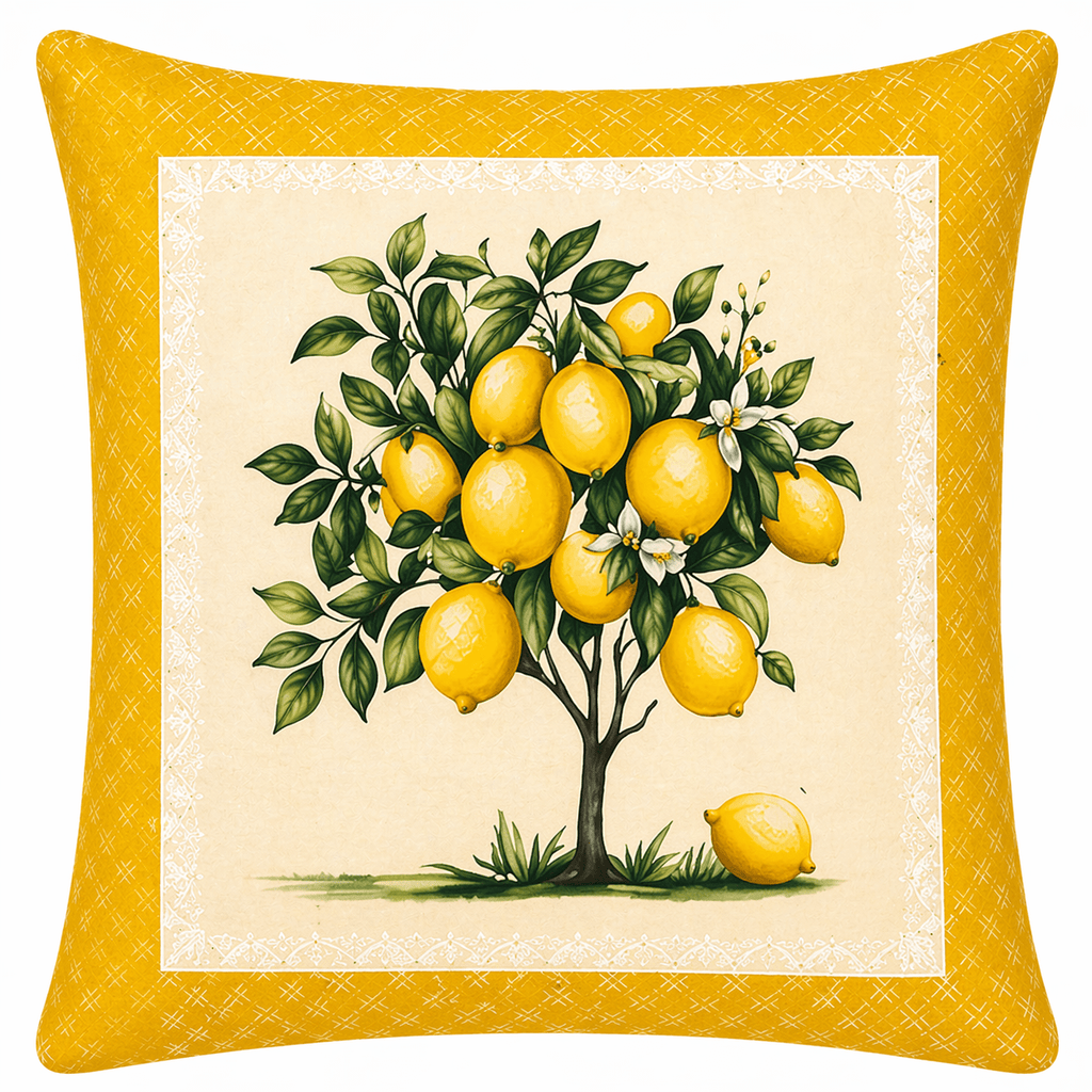 Sicilia – 4 Kırlent Kılıfı & 1 Runner Seti - Pomelo Home